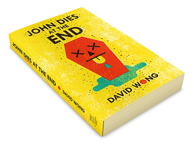 John Dies At The End branding distress novel personal print retro self directed texture vector