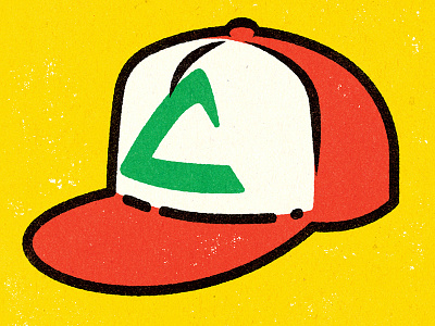 Ash Ketchum Hat adobe advertising alexei conceptual digital editorial illustration personal retro texture vector vella