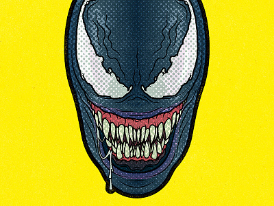 WE ARE #VENOM. adobe advertising alexei conceptual digital editorial illustration personal retro texture vector vella