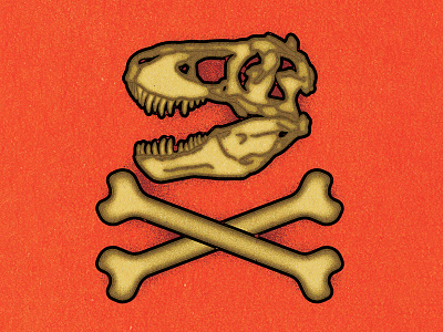 T-REX Skull / The Bone Wars.