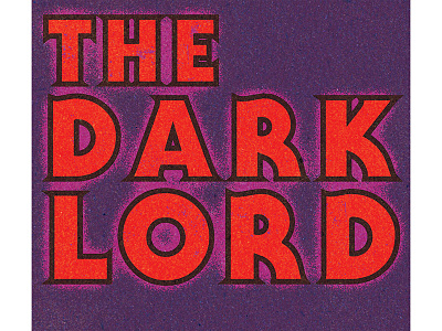 The Dark Lord⁣