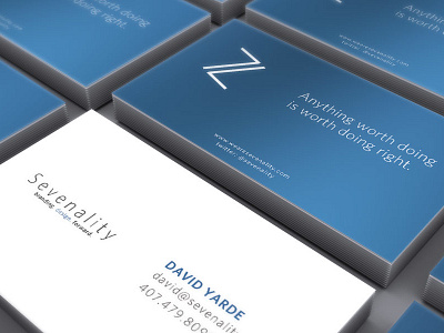 Sevenality Business Cards