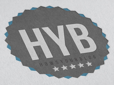 HowsYourBlog Logo Revamp branding design identity logo