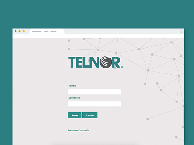 Telnor Login page login page redesign telnor web