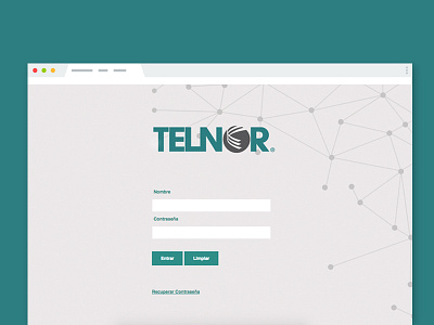 Telnor Login page