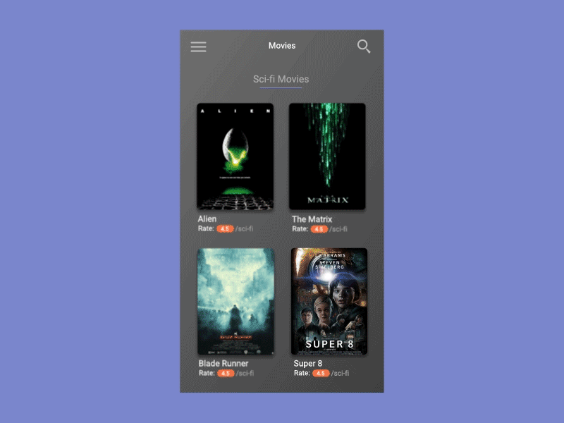 Social Movie App