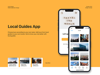 Local Guides App - choose your tour