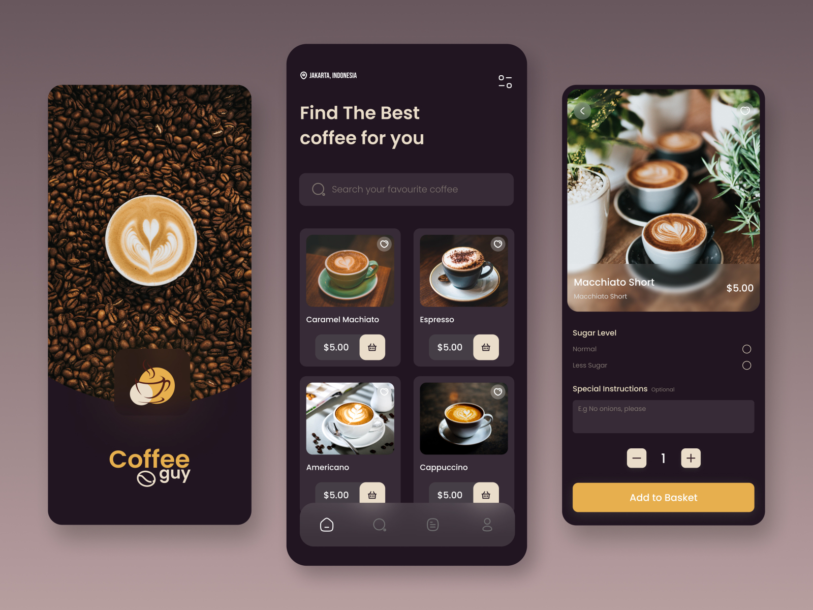 Coffee guy by Saffat on Dribbble