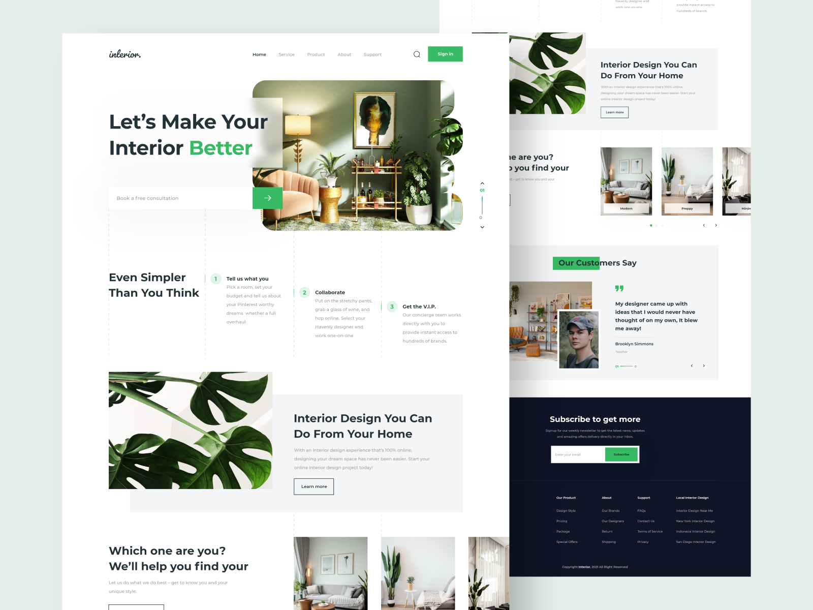 Interior By Saffat On Dribbble