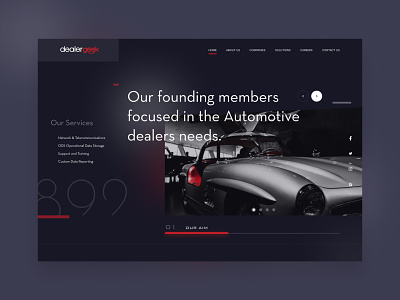 Car Dealer Website design graphic design ui ux