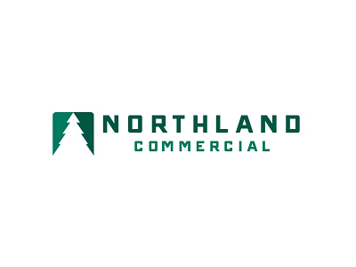 Brand Exploration brand branding commercial green mark north northland pine simple trees