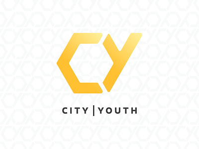 CY Branding branding church city gradient group hexagon identity mark youth