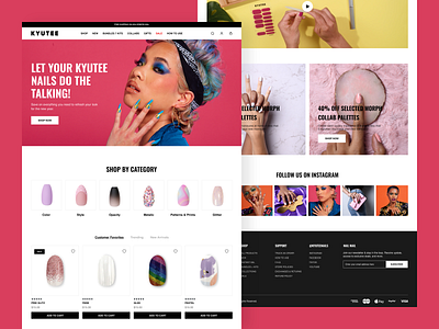 e-commerce store landingpage modern design ui uidesign uiux webdesign website
