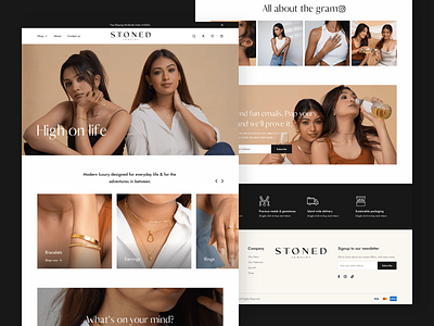 clothing website landingpage modern design ui uidesign uiux webdesign website