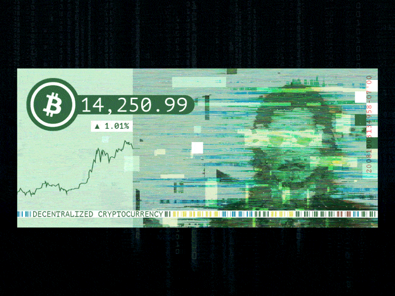 Bitcoin currency bill