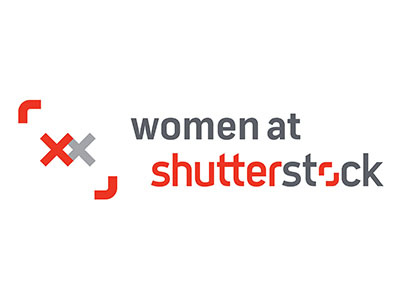 Women at Shutterstock Logo equal rights gender equality logo support group women