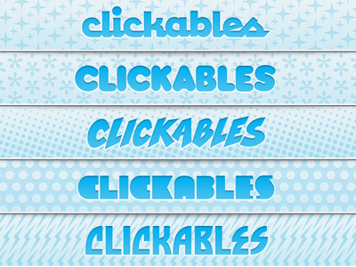 Clickables logos