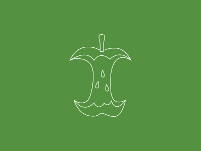 Apple icon illustration vector