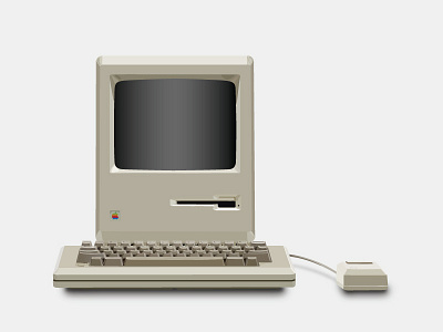 Macintosh illustration vector