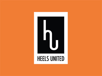 Heels United carolina logo vector