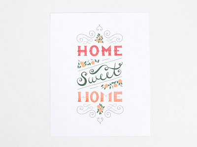 Home Sweet Home Art Print