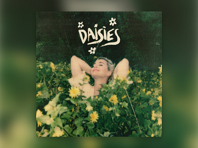 Katy Perry - Daisies Type Design 🌼🌼 cover katyperry music ohvalentino single type typography