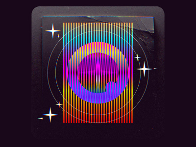 Technicolor Quartz Projection. Concept III ✨ album artwork colorful cover gradient music