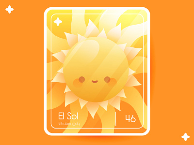 The Sun ☀️ card cute cutecharacter kawaii loteria loteriamexicana loteriayamix mexico ohvalentino sol sun