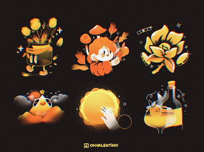 Yellow Concept Explorations. Peachtober fall gold mountain rose tulip yellow