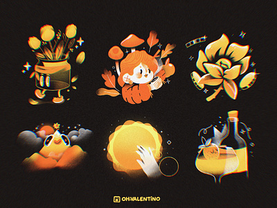 Yellow Concept Explorations. Peachtober