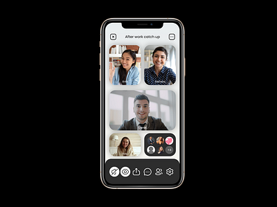 Mobile video calling app
