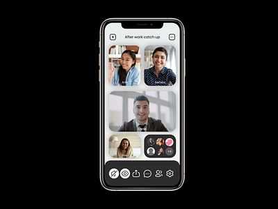 Mobile video calling app