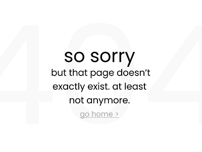 404 page