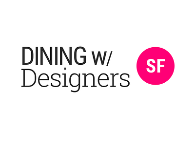 Dining w/ Designers Logo logo