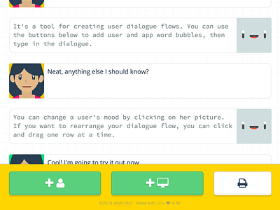 Dialogue Flow Tool