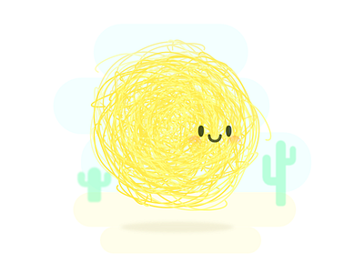 Empty Section Tumbleweed Illustration