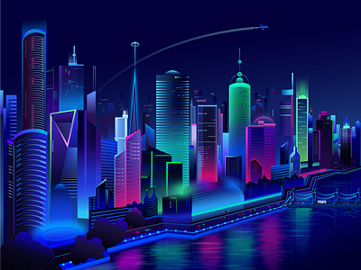 city illustration