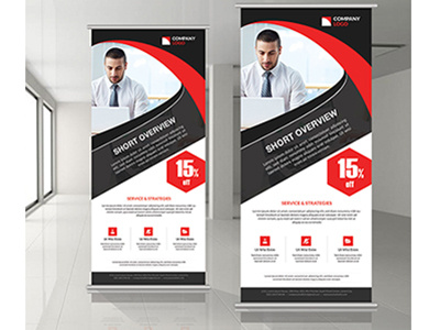 Corporate Roll Up Banner