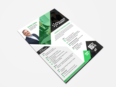 Flyer design by Mukul Munir on Dribbble