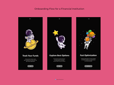 Onboarding Flow beginner design figma illustration logo product design ui uiux