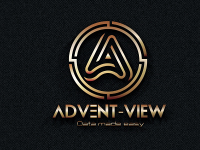 Advent - View design icon logo typography