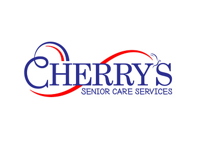Cherry's Senior care service design illustration logo
