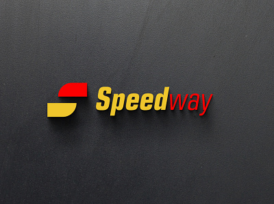 Speedway design icon logo vector