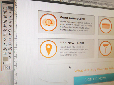 Progress design home interface landing photoshop progress startup toronto ui web