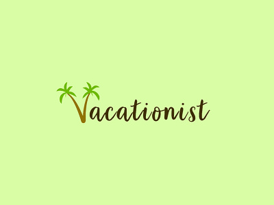 Vacationist Logo design.