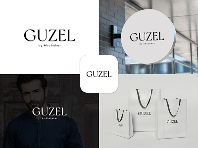 GUZEL Clothing Brand Logo Design. all type logo designs branding creative designs design freelance graphic designer graphic design icon design illustration logo logo design inspiration mens related logos minimal logo designs professional logo designs simple logo designs suiting brand logos vector wordmark logo designs