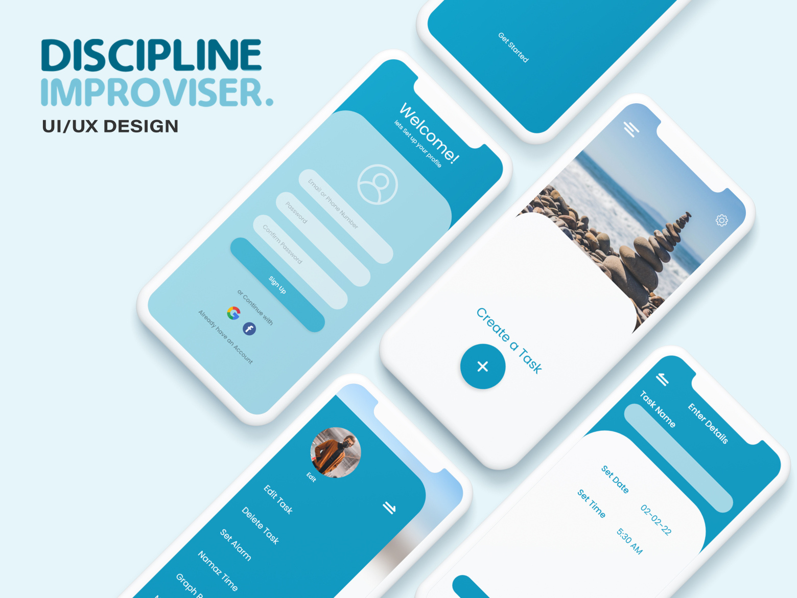 Discipline Improviser Ui/Ux Design. by Saaim Hussain on Dribbble