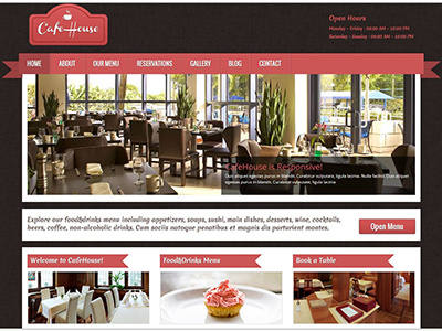 Cafehouse Wordpress Theme