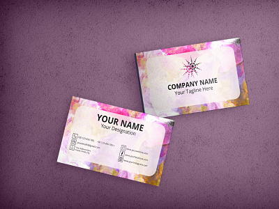 Colorful Business Card