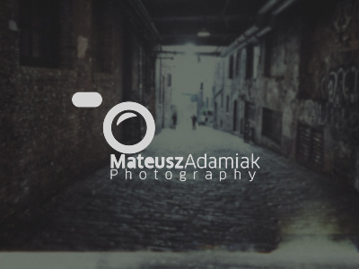 Mateusz A. Photography camera logo photo photography